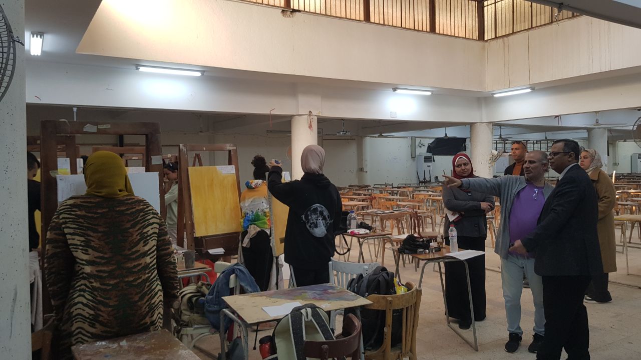 بدأت صباح اليوم اختبارات الفصل الدراسي الأول للعام الجامعي ٢٠٢٣-٢٠٢٤ 