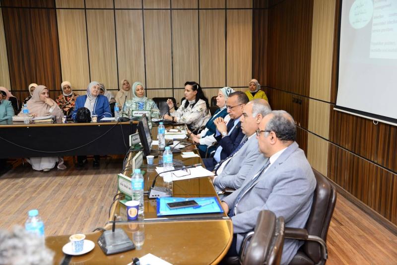 The Dean of Assiut Faculty of Medicine presided over the Faculty Council meeting No. (803)
